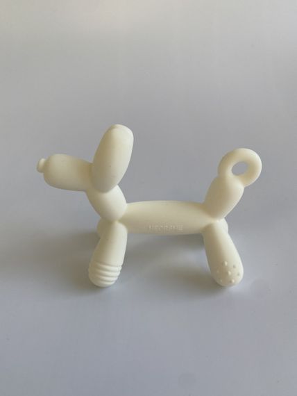 Силіконовий прорізувач HEORSHE Puppy White | Зображення 1