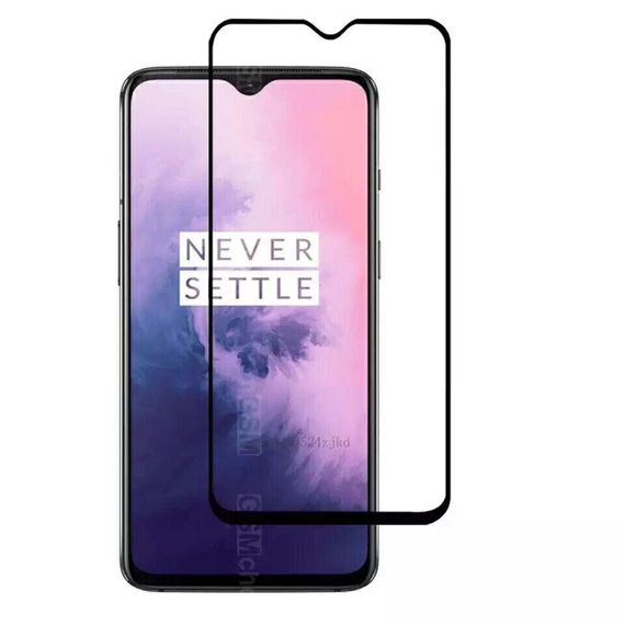 Захисне скло 2.5D на весь екран для OnePlus 6T | Зображення 1