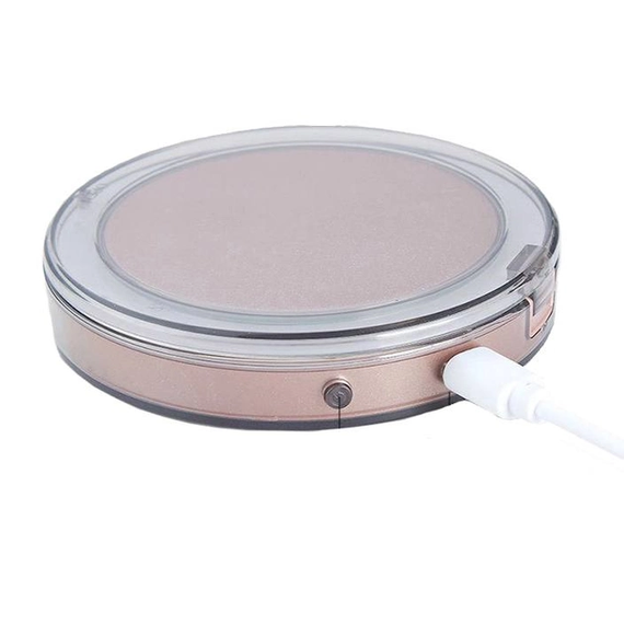 Кишенькове дзеркало для макіяжу з LED-підсвіткою UFT CM2 8.5 х1.75 см | Зображення 5