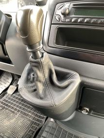 Шкіряний чохол на КПП Механіка для Mercedes Vito W639 2004-2015рр