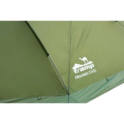 Палатка Tramp Mountain 3 (v2) Green (TRT-023-green) | Зображення 1