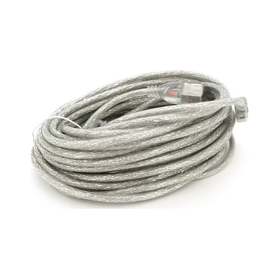 Дата кабель USB 2.0 AM/AF 10.0m ferrite transparent white Voltronic (YT-AM/AF-10TBL) | Зображення 1