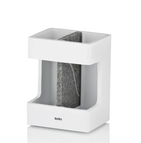 Склянка для зубних щіток Kela Сube 23693 8.5х6.5х11.5 см білий