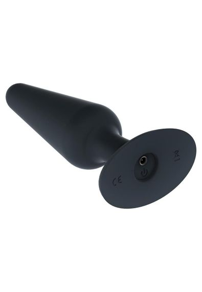 Анальна пробка з вібрацією Dorcel Best Vibe Plug M, макс. діаметр 4,1см, soft-touch силікон | Зображення 1
