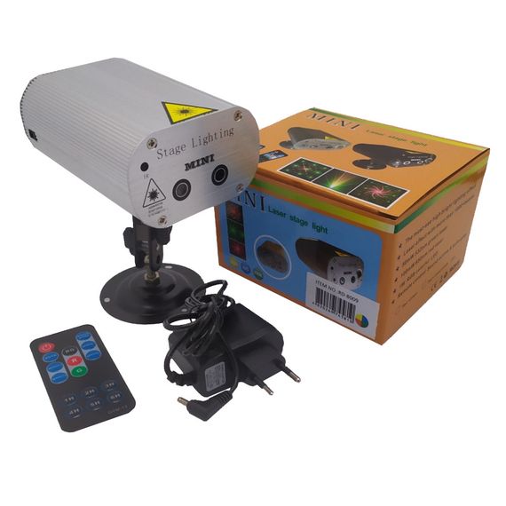 Лазерне встановлення RD-8009L RGB з пультом 30 режимів роботи XPRO (MER-14575_592) | Зображення 9