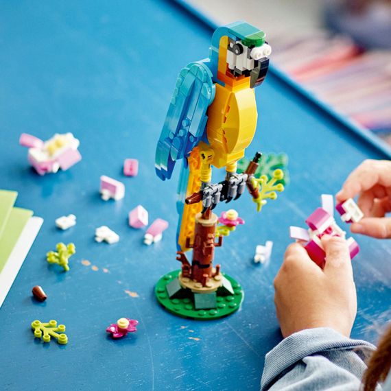 Конструктор LEGO Creator Екзотичний папуга 253 деталі (31136) | Зображення 6