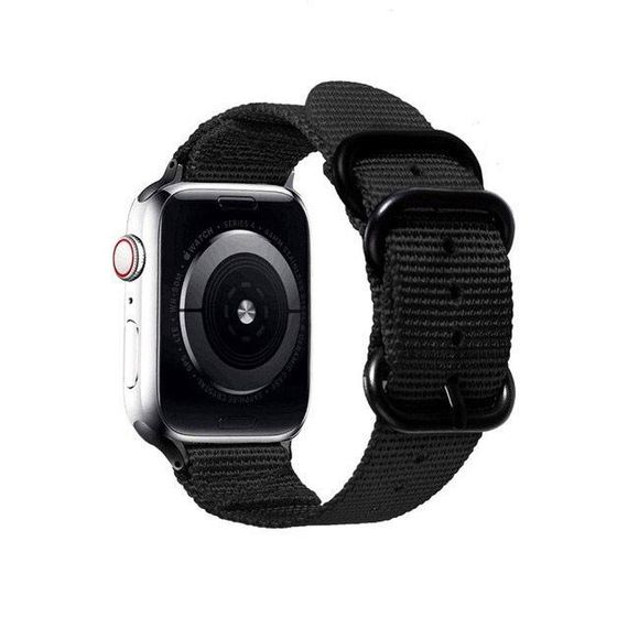Нейлоновий ремінець Primolux Traveller для Apple Watch 38mm / 40mm / 41mm - Black