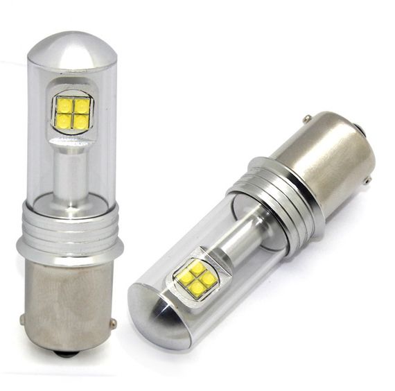 Светодиодная автолампа 1156(P21W)-S25-BA15s- 40W (580Lm) CREE XBD X*8PCS (580Lm) OEM Beam angle design