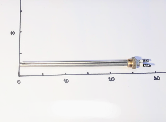 Тэн для радиатора 500W с резьбой 1/2"  (Украина) | Зображення 1