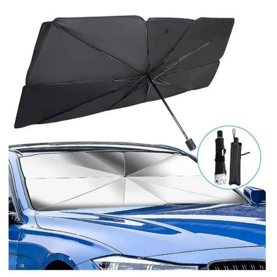 Автомобільна парасолька для лобового скла, ефективний захист від сонця в машині