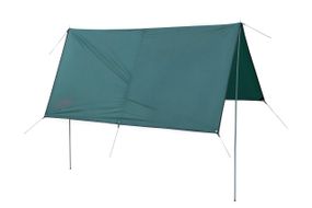 Тент туристичний Tramp Tent 3х3 зелений, тент трамп зі стійками для кемпінгу, риболовлі