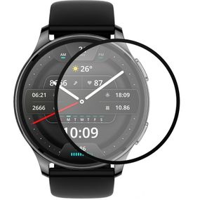 Полімерна плівка 3D (full glue) (тех.пак) для Xiaomi Amazfit Pop 3R Чорний