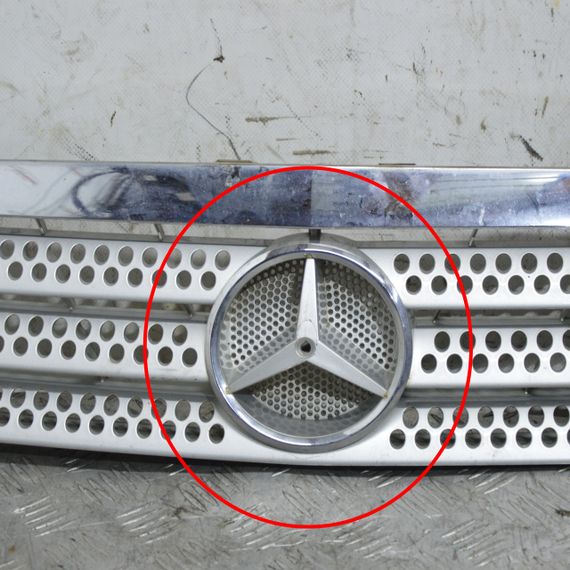 Решітка переднього бампера Mercedes A-Class W168 AMG 2001-2004 рестайлінг Решітка радіатора Мерседес 1688801683 | Зображення 2