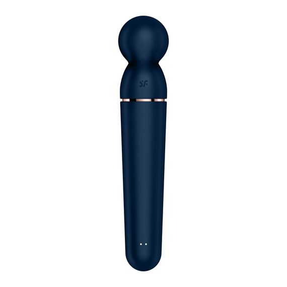 Вибромассажер Satisfyer Planet Wand-er Blue/Rosegold, очень мощный, беспроводной | Зображення 2