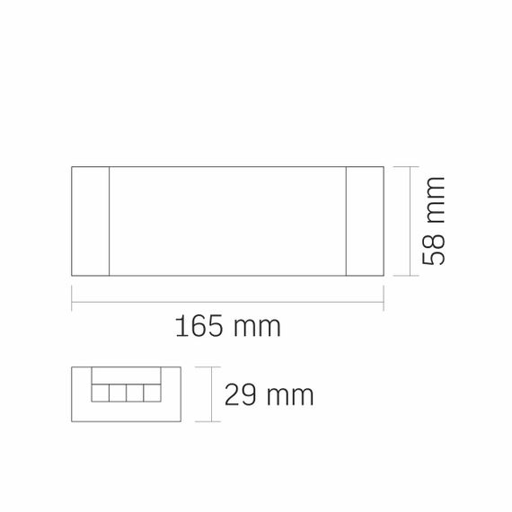 Блок живлення для LED стрічки VIDEX DC24V 4.16A 100W IP20 (VL-LST-P100-24V) | Зображення 6