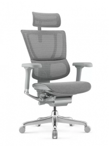 Кресло компьютерное MIRUS-IOO 2 (IOOE2-AG-HAM-5D-E-L) сетка Т-168-B2 NATURAL