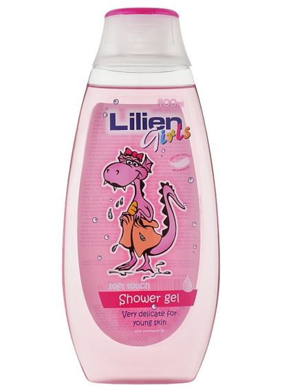 Дитячий гель для душу Lilien Girls для дівчаток 400 мл