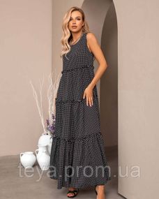 Плаття для жінок колір чорний розмір L FI_000826