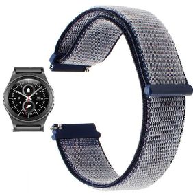 Нейлоновий ремінець Primo для годинника Samsung Gear S2 Classic SM-R732 / RM-735 - Navy Blue