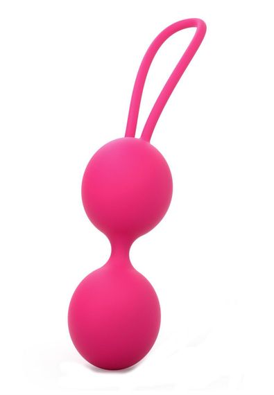 Вагінальні кульки Dorcel Dual Balls, діаметр 3,6 см, вага 55 г, Рожевий