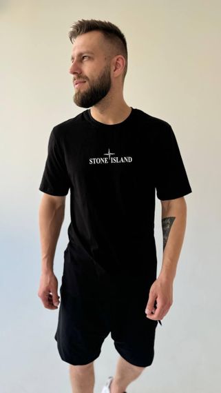 Футболка Stone Island колір чорний | Зображення 4