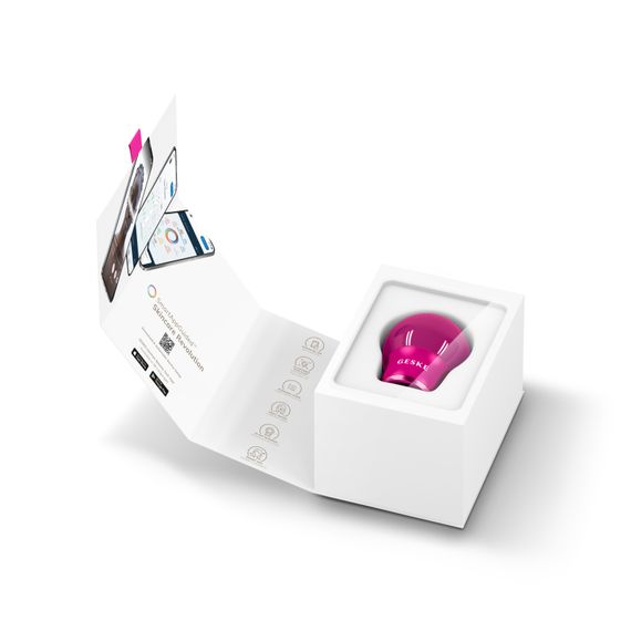 Масажер для обличчя і тіла GESKE Cool&Warm Face and Body Massager 7в1 magenta | Зображення 8