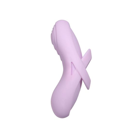 Смарт-вібратор для клітора Svakom Echo 2 Pink Lilac, підігрів до 38 °C, знімна насадка на палець Sex Aura | Зображення 2