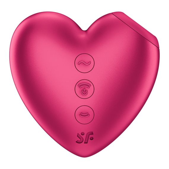 Вакуумний стимулятор-серце з вібрацією Satisfyer Cutie Heart Battery Series (м'яте паковання!!!) | Зображення 3