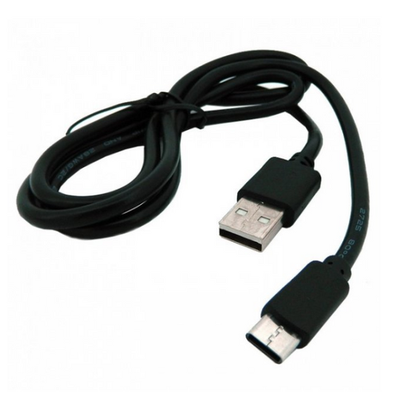 Кабель USB Type-C WALKER 110 1,0А 1м чорний