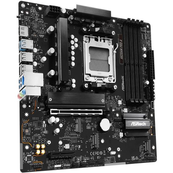 ASRock A620AM PRO-A (AM5/A620A, 4*DDR5, PCIex16, HDMI, 2xSATA, 3xM.2, 2.5GLan, 8ch, mATX) | Зображення 2