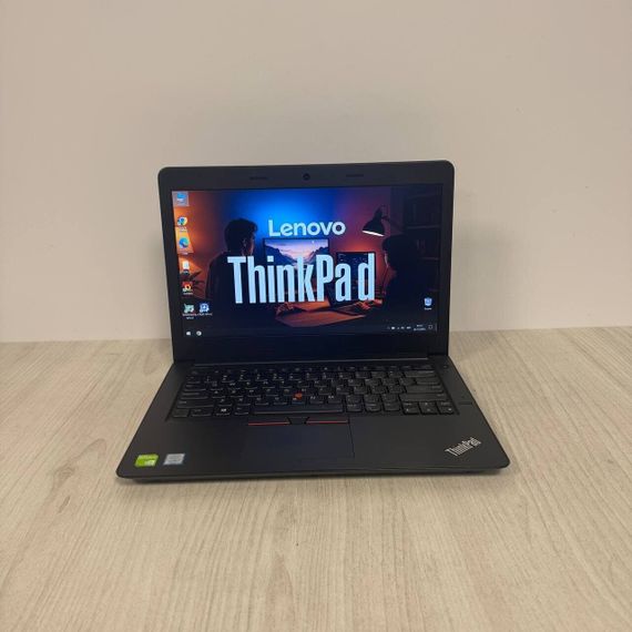 Ноутбук Lenovo ThinkPad E470 / 14" (1920×1080) IPS / Intel Core i7-7500U (2 (4) ядра по 2.7 - 3.5 GHz) / 8 GB DDR4 / 128 GB SSD / nVidia GeForce 940MX, 2 GB GDDR5, 64-bit / WebCam б/у | Зображення 1