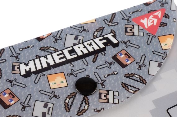 Папка-конверт YES B7 на кнопці "Minecraft" 492262 | Зображення 2