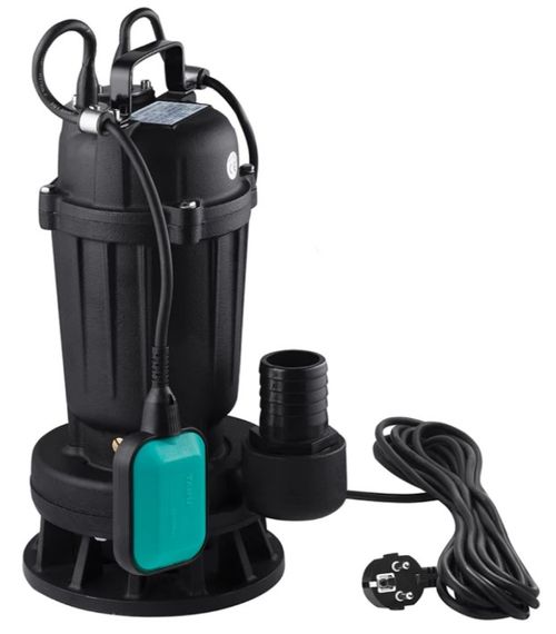 Дренажно-фекальный насос Pumpman WQD5-15-0.75A Нmax 14 м Qmax 18 куб.м 750 Вт (чугун) (CV011982)