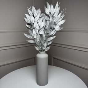 Лаванда искусственная 35см, 10 веток, 10шт/уп. Цвет: серебряный FZ-29