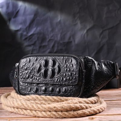 Сумка Vintage З натуральної шкіри Чорна (21297) | Зображення 9
