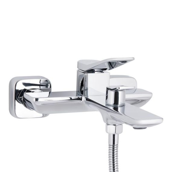 Смеситель для ванны Qtap Presto (c душевым гарнитуром) QTPRE259CRM45574 Chrome | Зображення 2