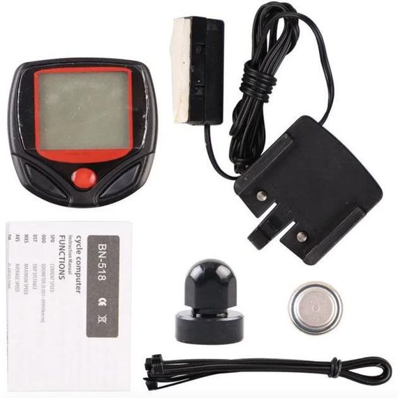 Велокомпьютер SunDING SD-548B одометр спидометр 15 функций JU-26 | Зображення 2