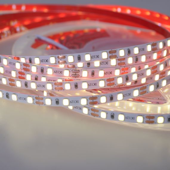 Светодиодная лента негерметичная нейтральный оттенок 12V 10W 2835 NW IP20 1m (BY-030/120)