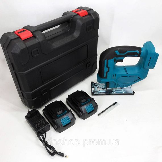 Акумуляторний безщітковий лобзик 24V з 2 АКБ у пластиковому кейсі з регулюванням швидкості та кута нахилу JO-93 | Зображення 9