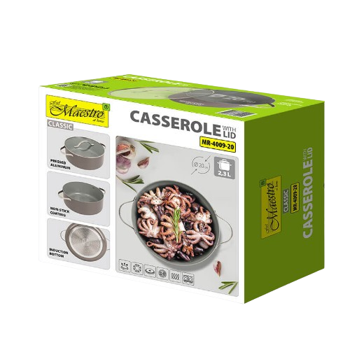 Каструля 2,35л з кришкою а/п Ceramic MR-4009-20 Maestro | Зображення 4