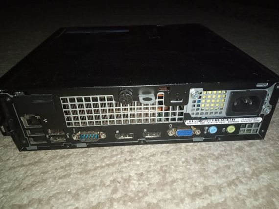 Неттоп Б-клас Dell Optiplex 9020 USFF / Intel Core i5-4590S (4 ядра по 3.0 - 3.7 GHz) / 8 GB DDR3 / 240 GB SSD / Intel HD Graphics 4600 / DVD-RW б/в | Зображення 2