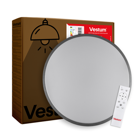 RING матовий 60W 395*60мм 3000К-6500К з ДК срібний | Зображення 7