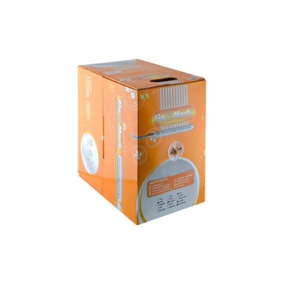 Кабель мережевий FinMark UTP 305м CAT6 4P 23AWG LSZH Or Pull Box (163151) | Зображення 2