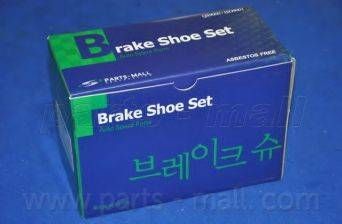 Колодка гальм. барабан. CHEVROLET AVEO (вир-во PARTS-MALL) PARTS-MALL PLC009 на DAEWOO KALOS (KLAS)
