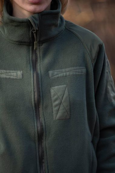 Кофта жіноча мікрофліс Olive R Military | Зображення 2