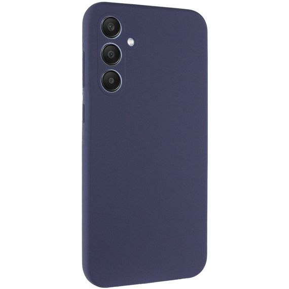 Чехол TPU GETMAN Liquid Silk Full Camera для Samsung Galaxy S26 / S26 Pro Синий / Midnight Blue