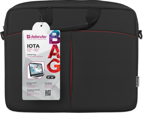 Сумка Defender Iota 15"-16" Black (26007) | Зображення 3