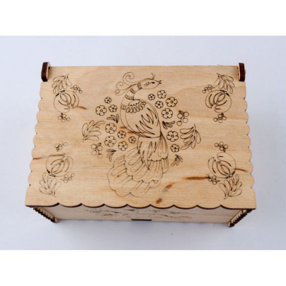 Набор для творчества "Петриковская роспись" 100277 с глиттером и кисточкой | Зображення 1