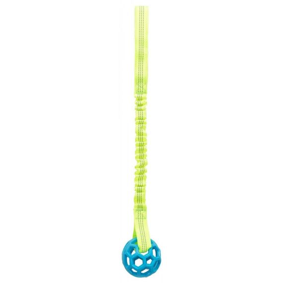 Іграшка Trixie для собак Bungee Tugger для тренувань з м ячем поліестер d-7 см 48 см | Зображення 4