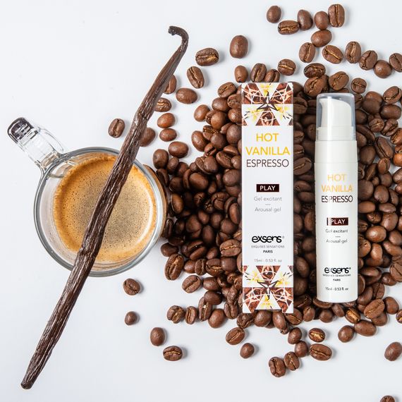 Збудливий гель EXSENS AROUSAL GEL HOT VANILLA ESPRESSO 15ML | Зображення 1